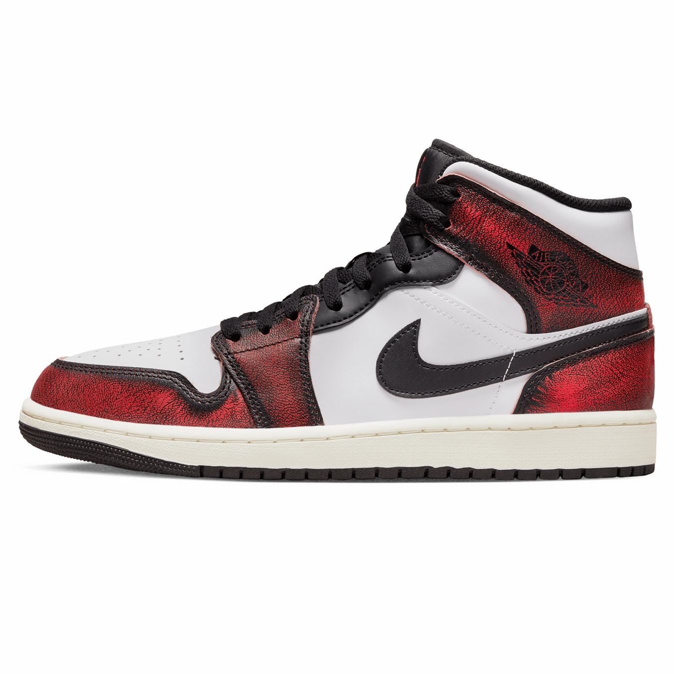 Air Jordan 1 Mid SE 'Wear-Away' Air Jordan 1 sneakers with heritage court style