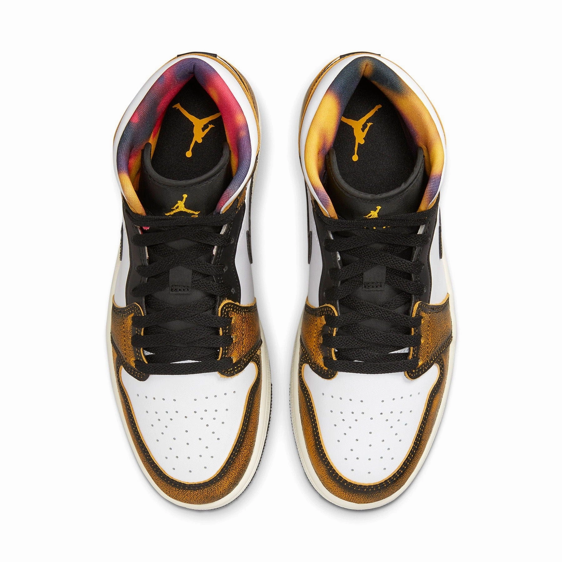 Air Jordan 1 Mid SE 'Wear-Away - Taxi' Air Jordan 1 classic sneakers