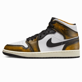 Air Jordan 1 Mid SE 'Wear-Away - Taxi' Air Jordan 1 Mid versatile shoes for daily wear