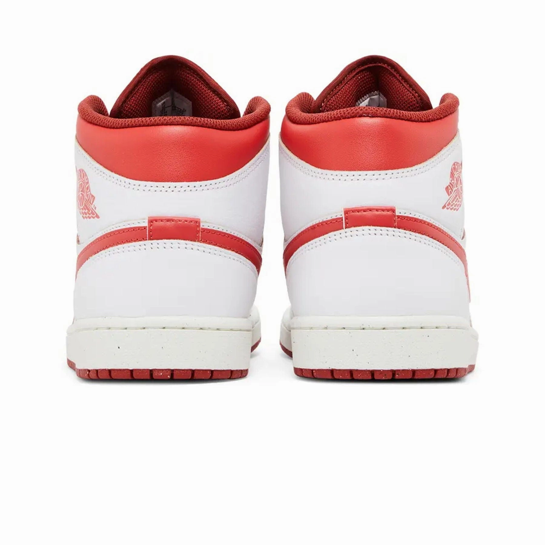 Air Jordan 1 Mid SE 'White Dune Red' Air Jordan 1 classic sneakers