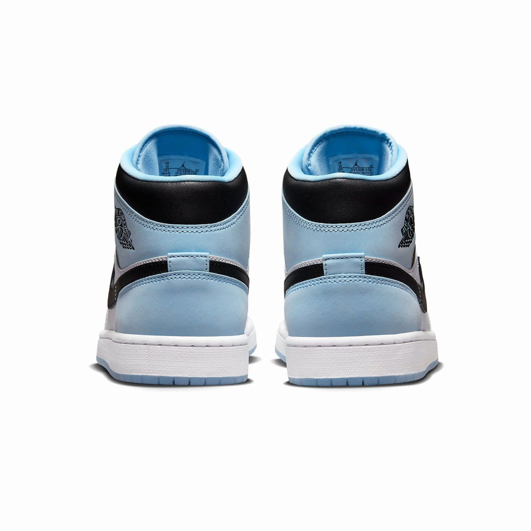 Air Jordan 1 Mid SE 'White Ice Blue' Air Jordan 1 vintage style sneakers