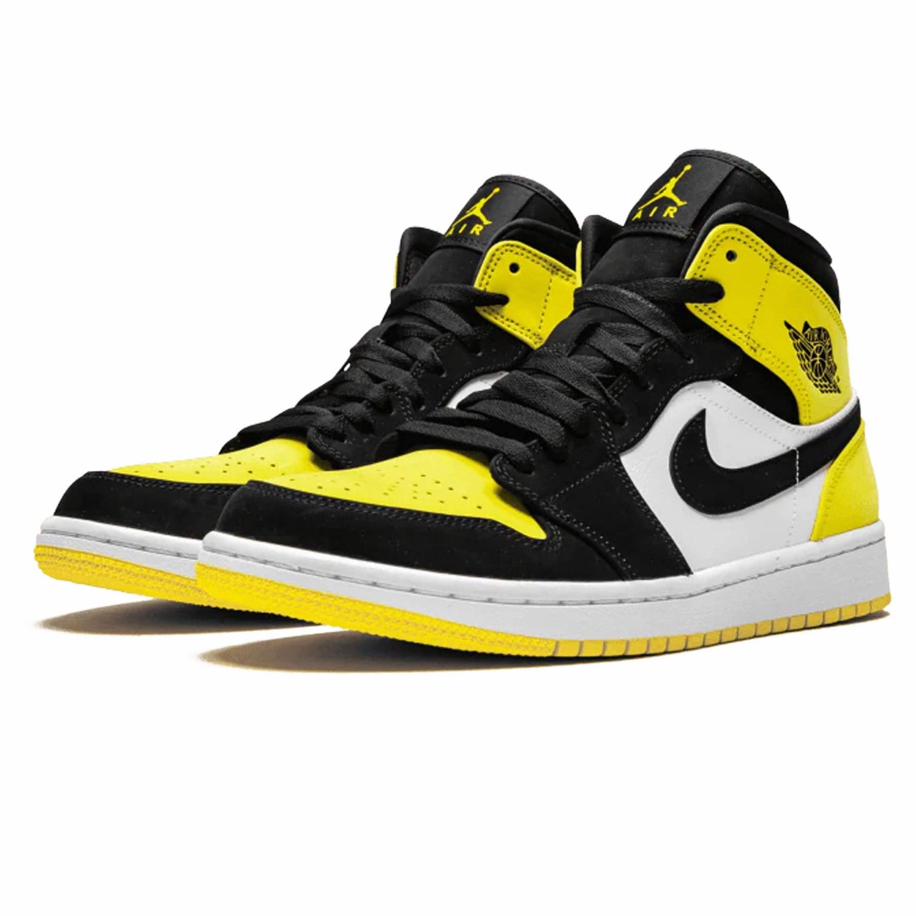Air Jordan 1 Mid SE 'Yellow Toe' Air Jordan 1 Mid streetwear shoes