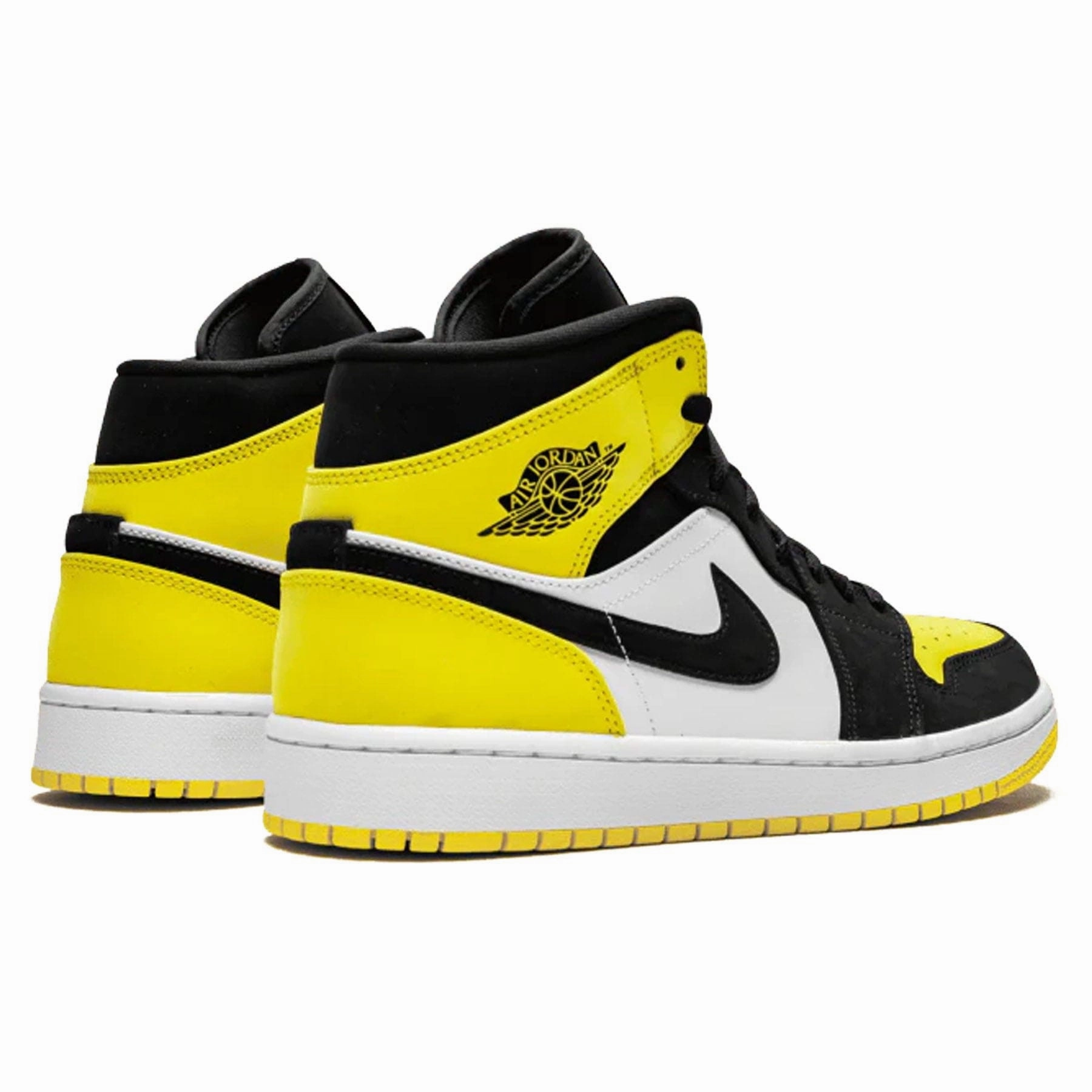 Air Jordan 1 Mid SE 'Yellow Toe' Air Jordan 1 Mid streetwear shoes