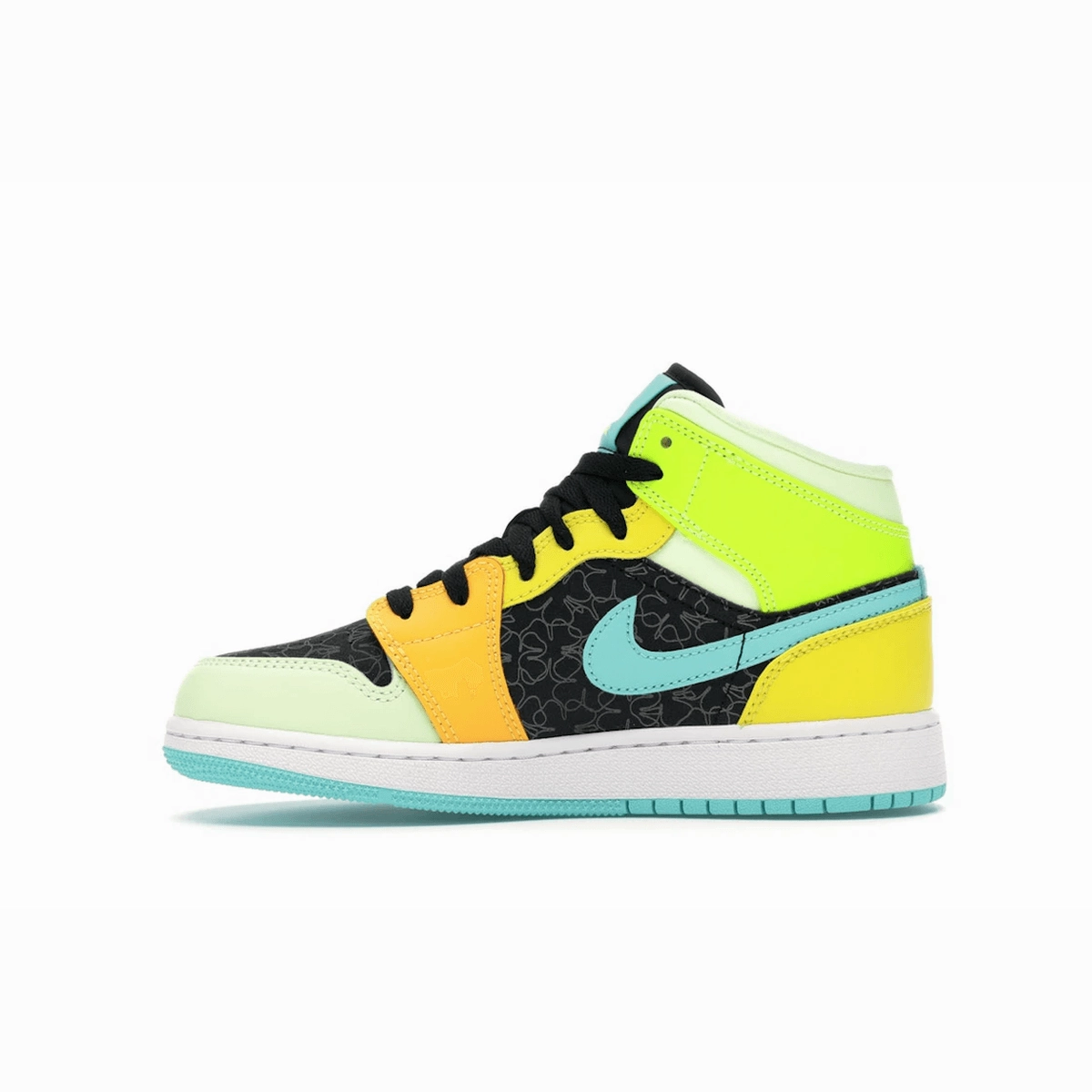 Air Jordan 1 Mid SE Aurora Green Air Jordan 1 Mid retro sneakers
