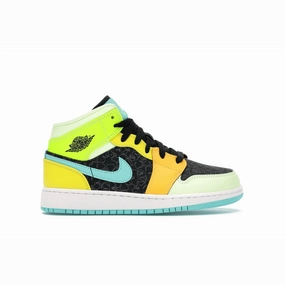 Air Jordan 1 Mid SE Aurora Green Air Jordan 1 Mid sneakers with bold retro vibes