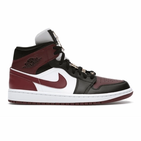 Air Jordan 1 Mid SE Black Dark Beetroot Air Jordan 1 Mid sneakers with bold retro vibes