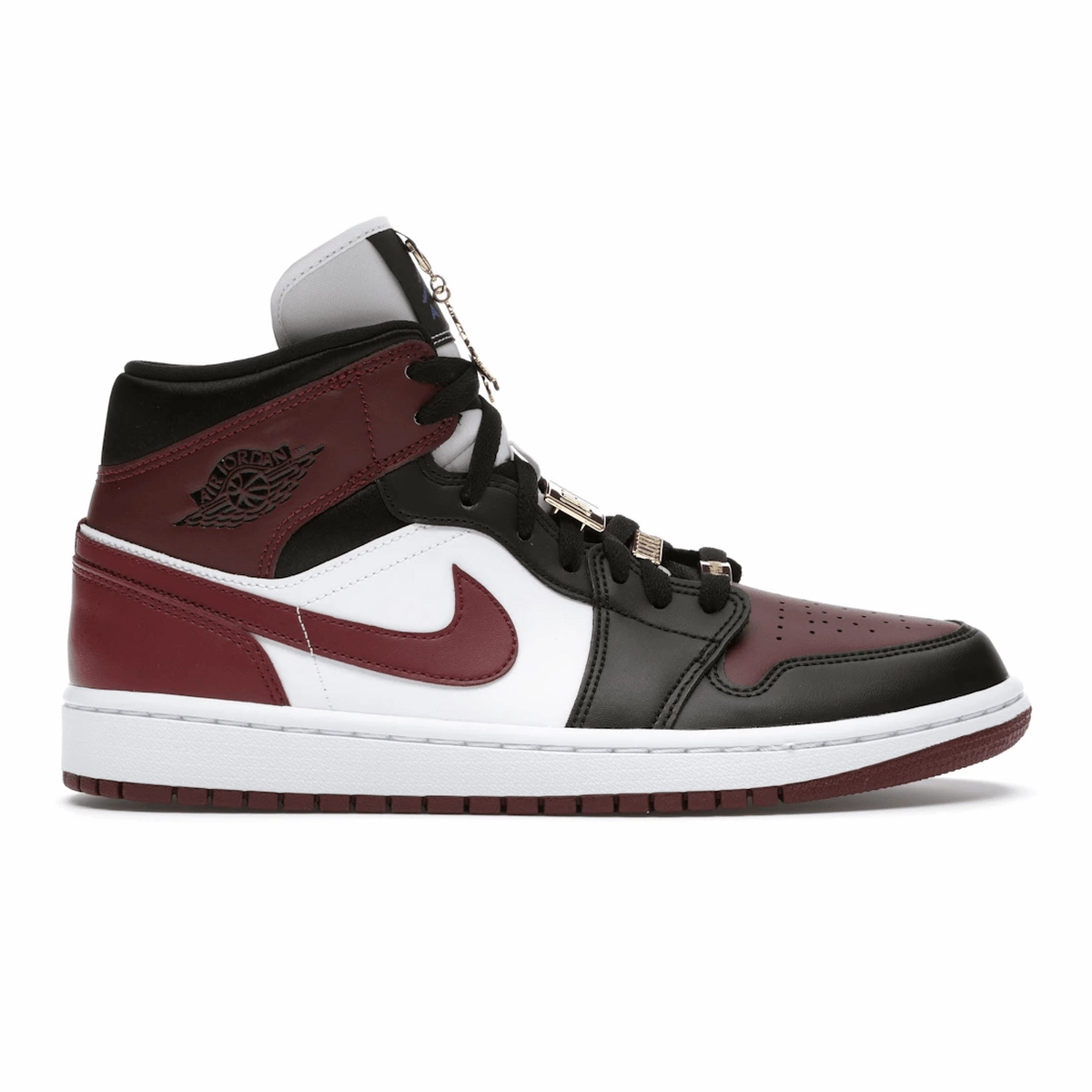 Air Jordan 1 Mid SE Black Dark Beetroot Air Jordan 1 Mid sneakers with bold retro vibes