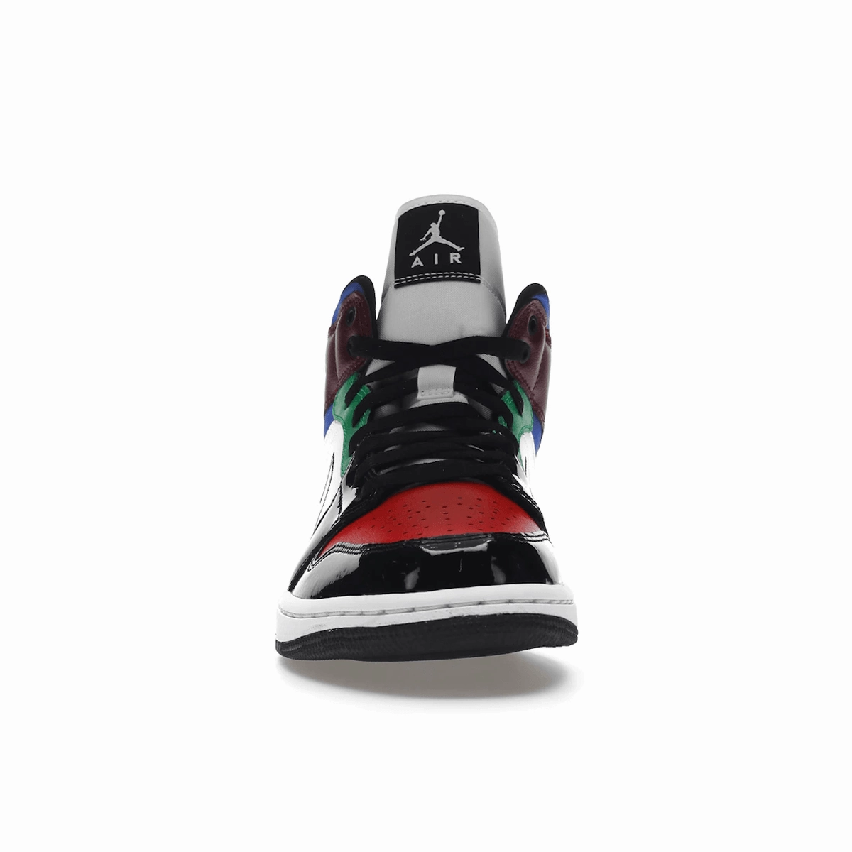 Air Jordan 1 Mid SE Black White Multi-Color Air Jordan 1 Mid retro sneakers