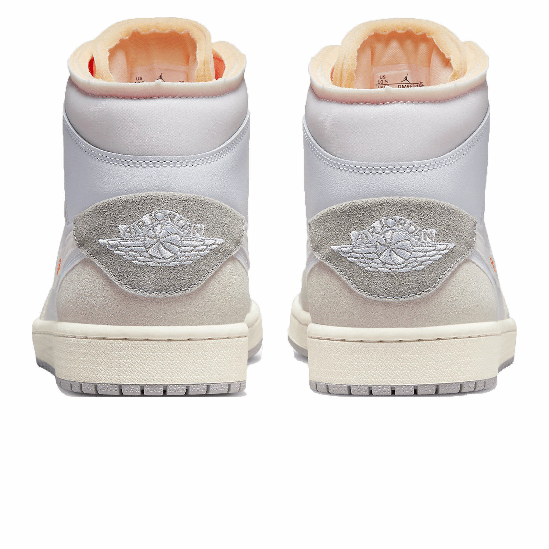Air Jordan 1 Mid SE Craft 'Inside Out' Air Jordan 1 vintage style sneakers