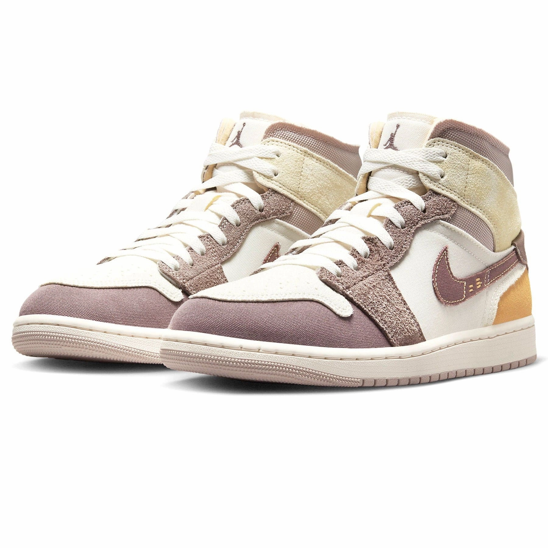 Air Jordan 1 Mid SE Craft 'Inside Out - Taupe Haze' Air Jordan 1 classic sneakers