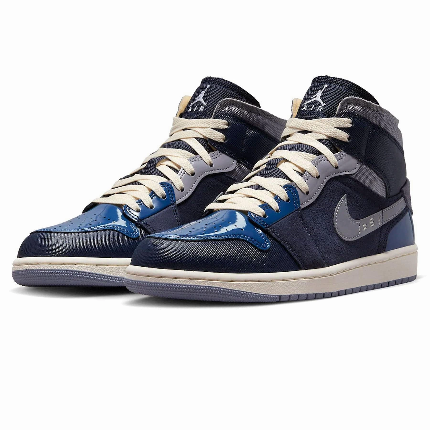 Air Jordan 1 Mid Se Craft 'Obsidian' Air Jordan 1 Mid streetwear shoes
