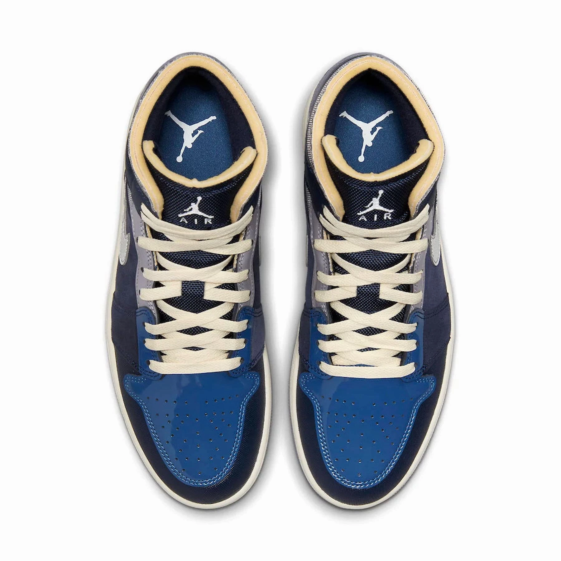Air Jordan 1 Mid Se Craft 'Obsidian' Air Jordan 1 vintage style sneakers