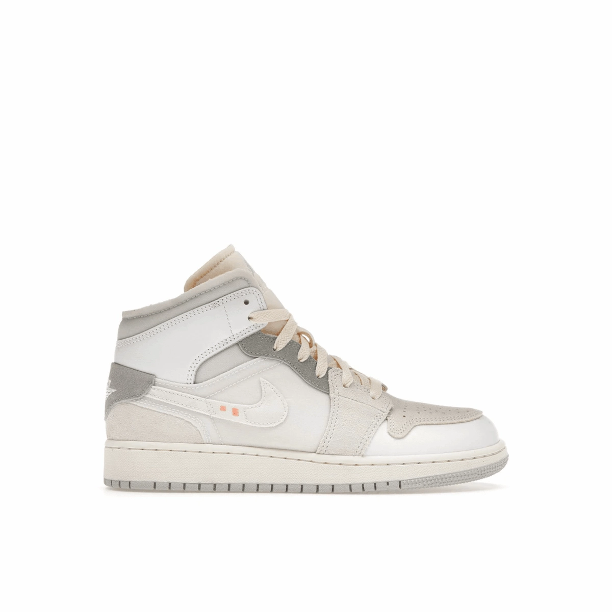 Air Jordan 1 Mid SE Craft Inside Out White Grey Air Jordan 1 Mid sneakers with bold retro vibes
