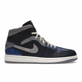 Air Jordan 1 Mid SE Craft Obsidian French Blue Ashen Slate White Air Jordan 1 Mid sneakers with bold retro vibes