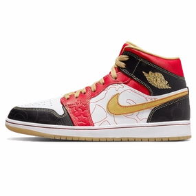 Air Jordan 1 Mid SE GC 'XQ 2022' Air Jordan 1 sneakers with heritage court style