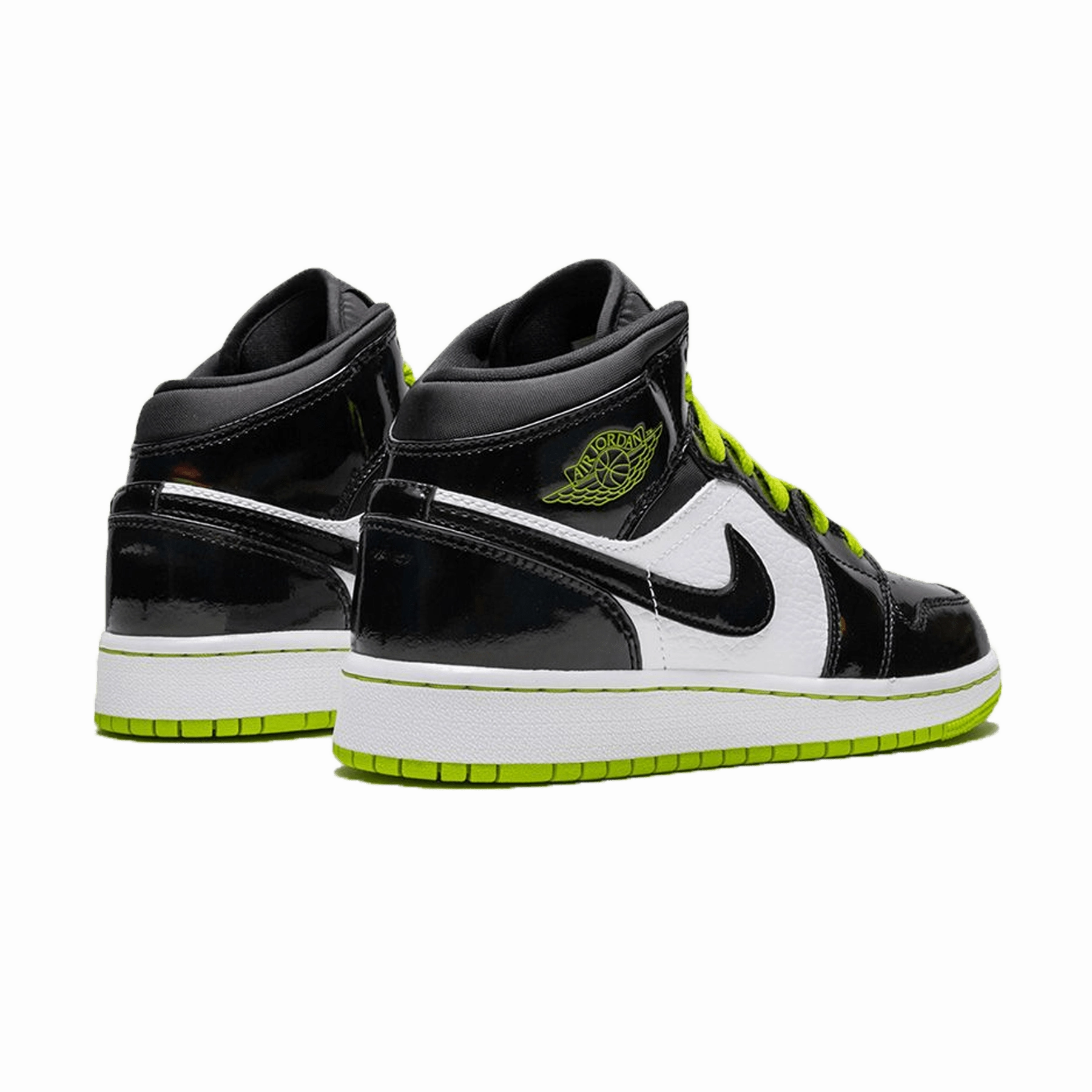Air Jordan 1 Mid SE GS 'Black Cyber' Air Jordan 1 classic sneakers