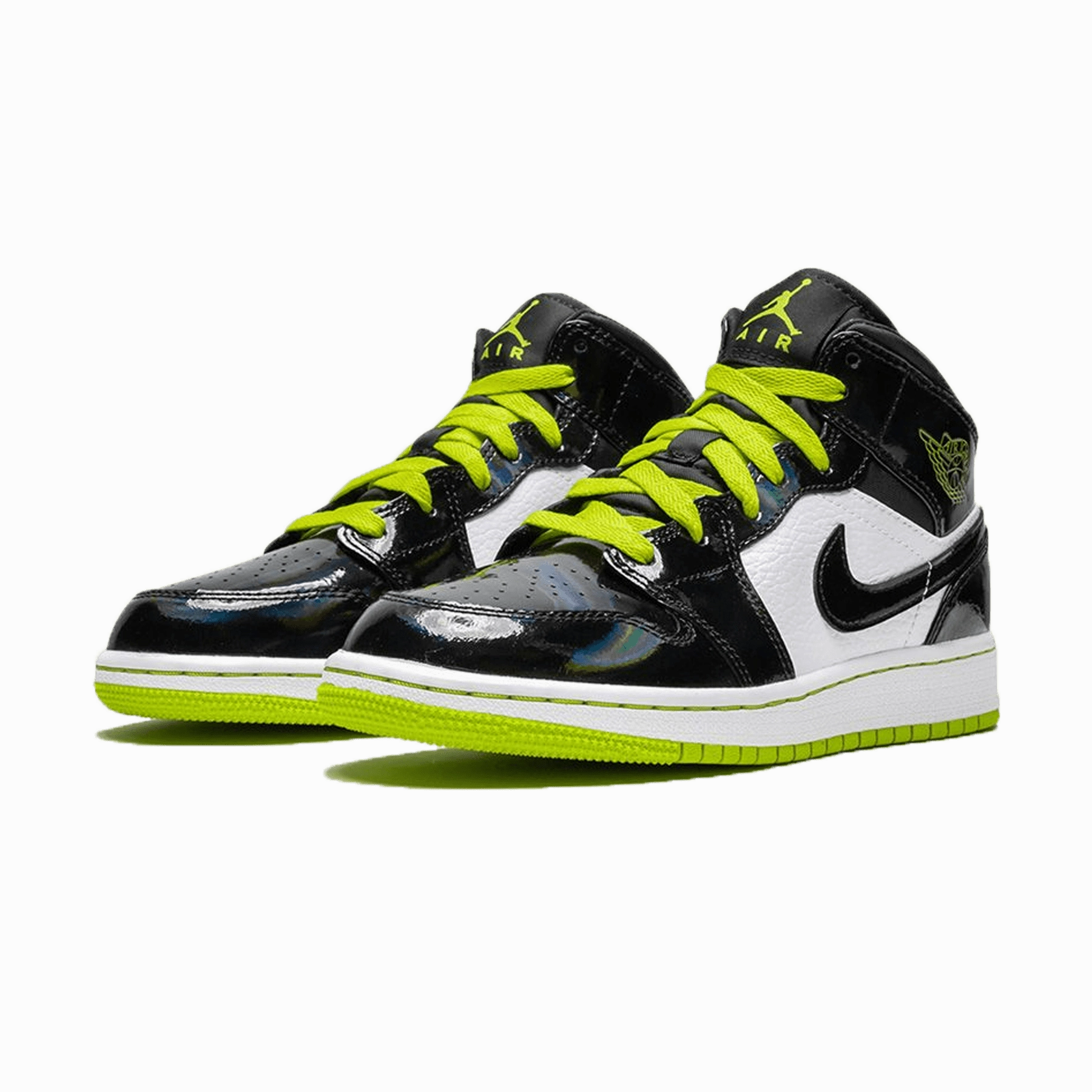 Air Jordan 1 Mid SE GS 'Black Cyber' Air Jordan 1 classic sneakers