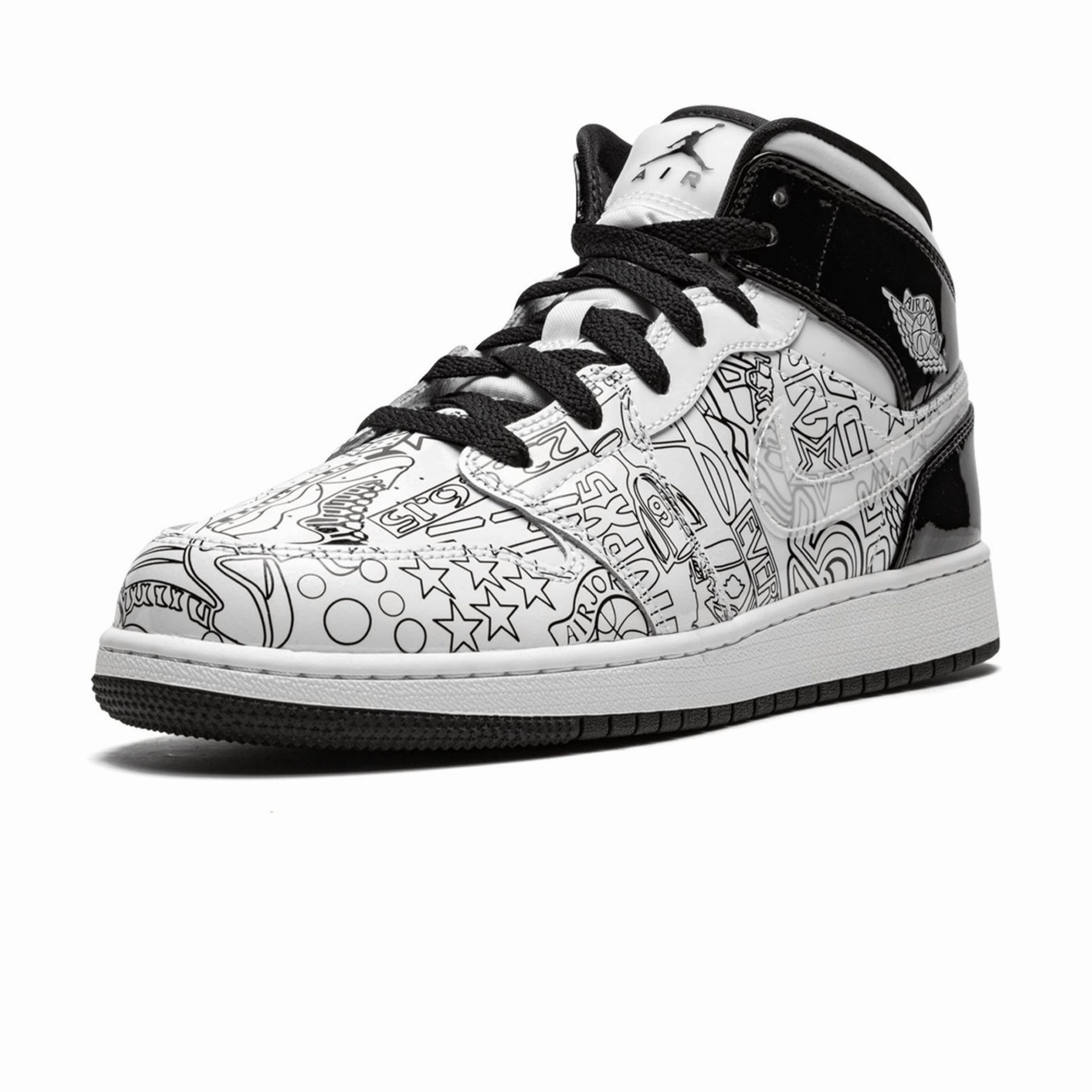 Air Jordan 1 Mid SE GS 'DIY' Air Jordan 1 classic sneakers