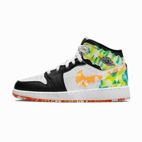 Air Jordan 1 Mid SE GS 'Drip' Air Jordan 1 Mid versatile shoes for daily wear