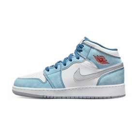 Air Jordan 1 Mid SE GS 'French Blue' Air Jordan 1 timeless sneakers for Jordan fans