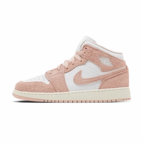 Air Jordan 1 Mid SE GS 'Legend Pink' Air Jordan 1 sneakers with heritage court style