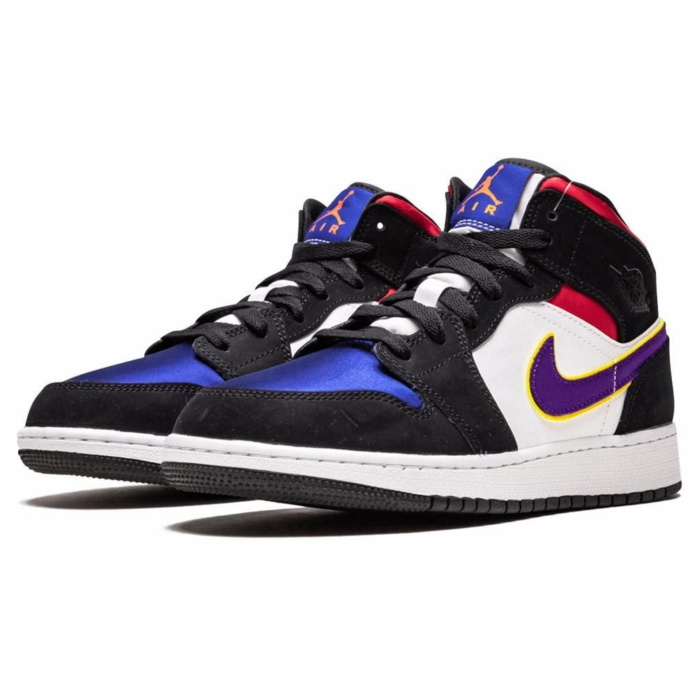 Air Jordan 1 Mid SE GS 'Rivals' Air Jordan 1 vintage style sneakers