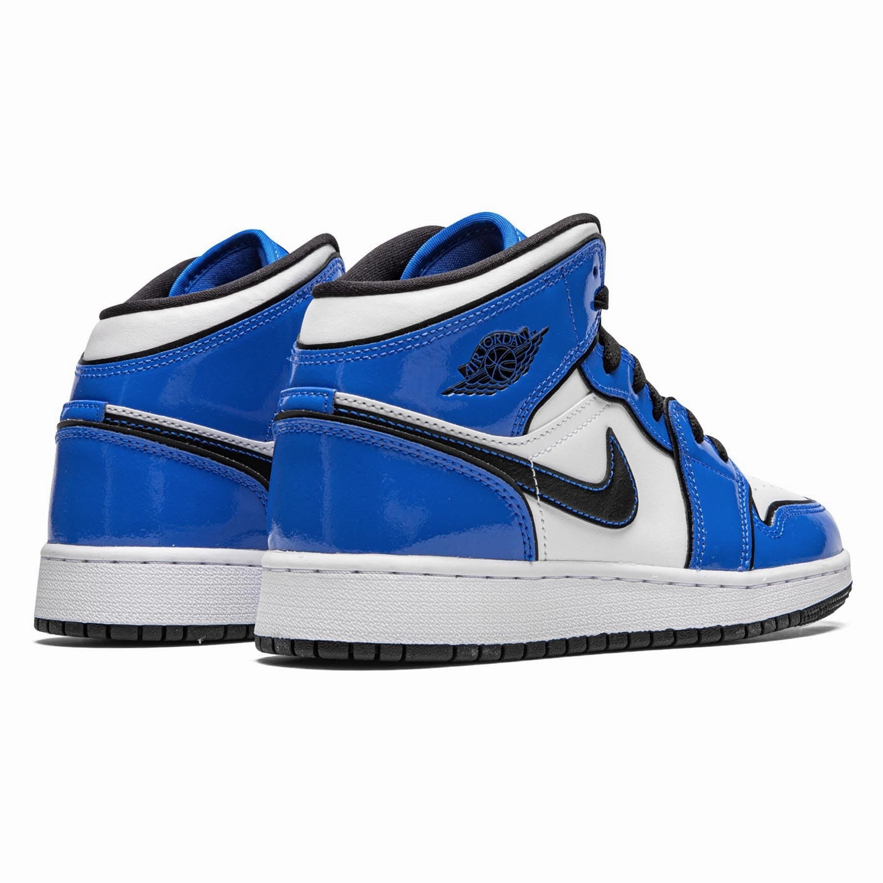 Air Jordan 1 Mid SE GS 'Signal Blue' Air Jordan 1 vintage style sneakers
