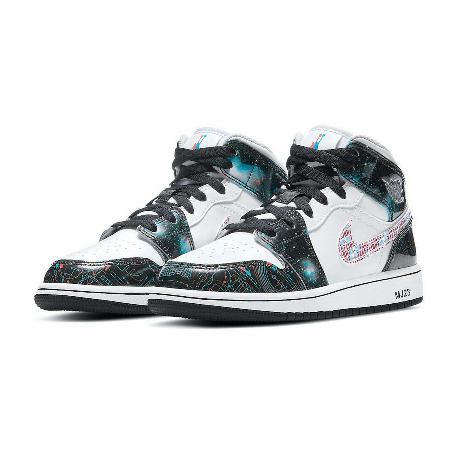 Air Jordan 1 Mid SE GS 'Take Flight' Air Jordan 1 vintage style sneakers