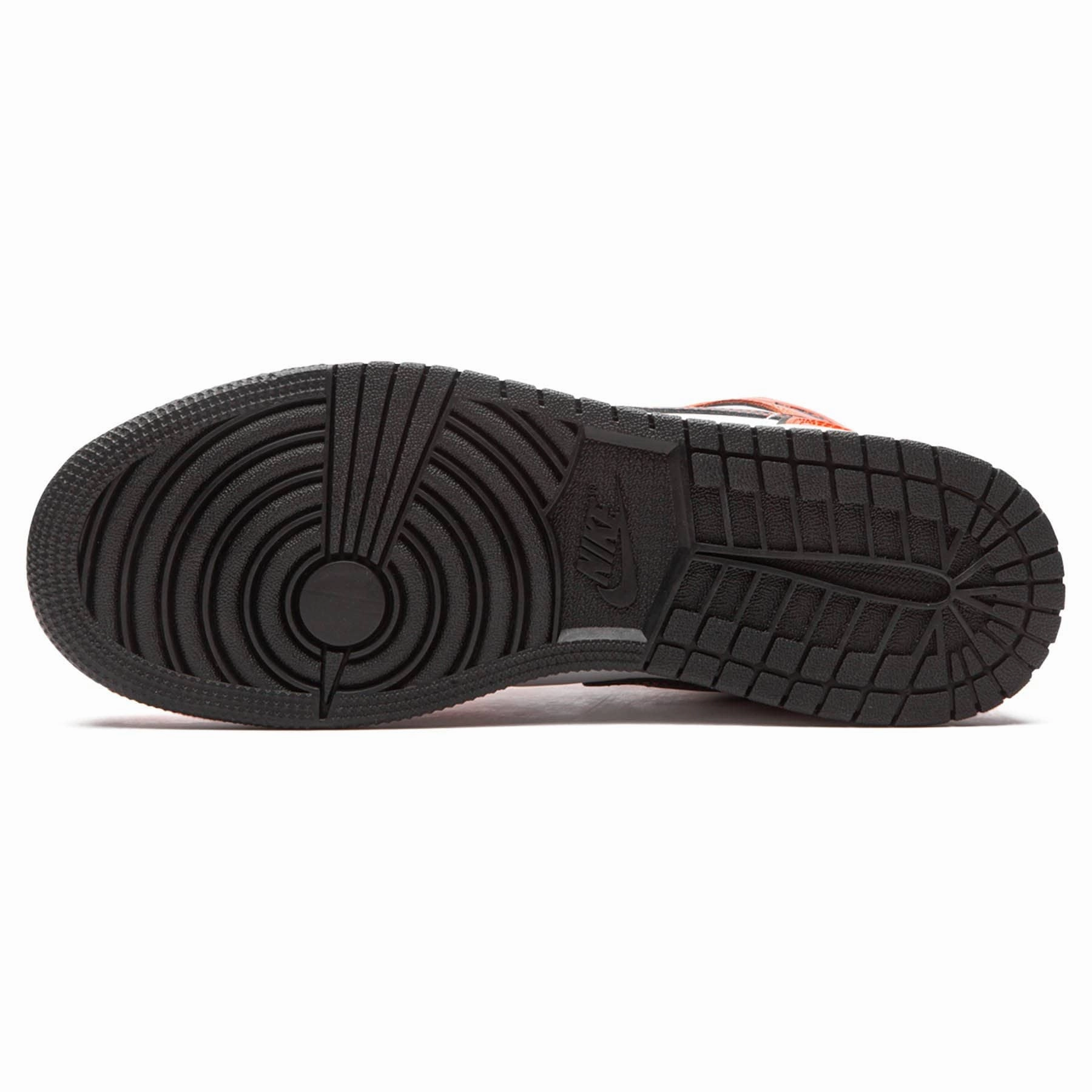Air Jordan 1 Mid SE GS 'Turf Orange' Air Jordan 1 Mid streetwear shoes