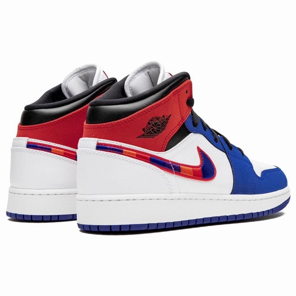Air Jordan 1 MID SE GS 'University Red' Air Jordan 1 vintage style sneakers