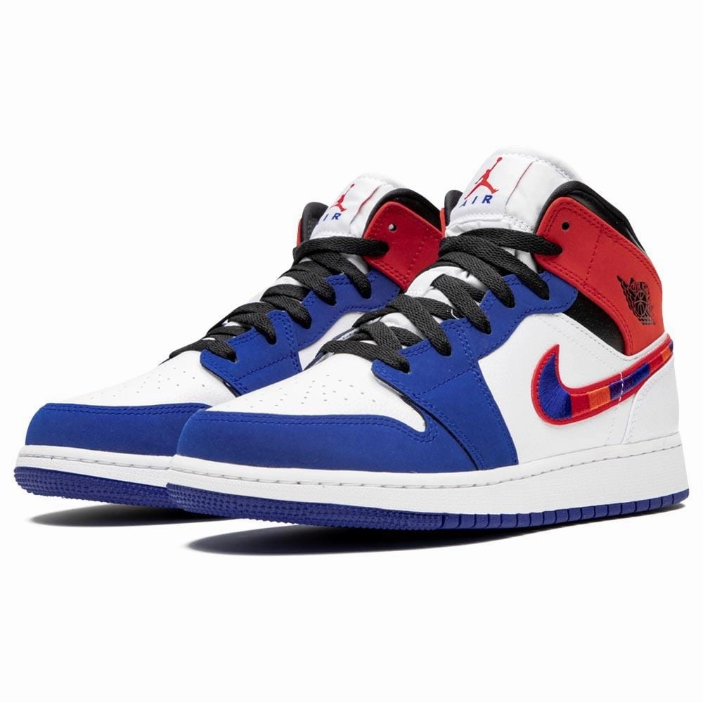 Air Jordan 1 MID SE GS 'University Red' Air Jordan 1 vintage style sneakers