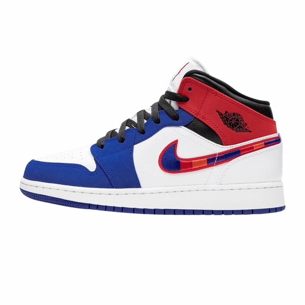 Air Jordan 1 MID SE GS 'University Red' Air Jordan 1 timeless sneakers for Jordan fans