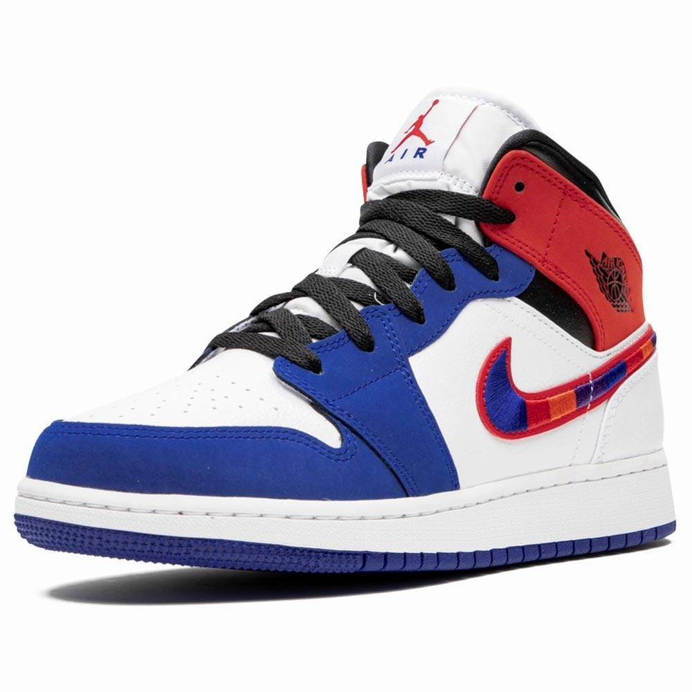 Air Jordan 1 MID SE GS 'University Red' Air Jordan 1 vintage style sneakers