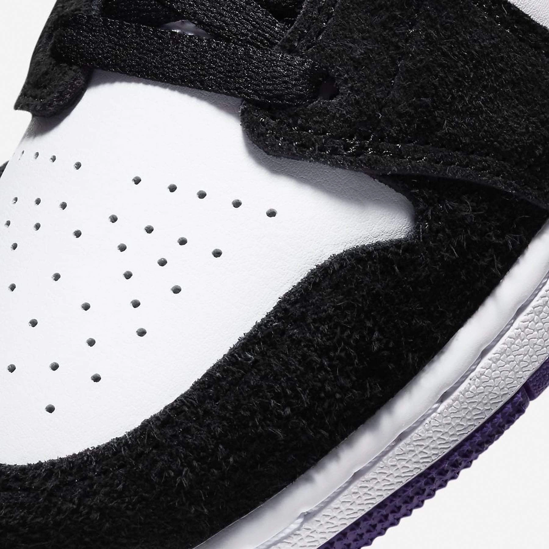 Air Jordan 1 Mid SE GS 'Varsity Purple' Air Jordan 1 Mid streetwear shoes