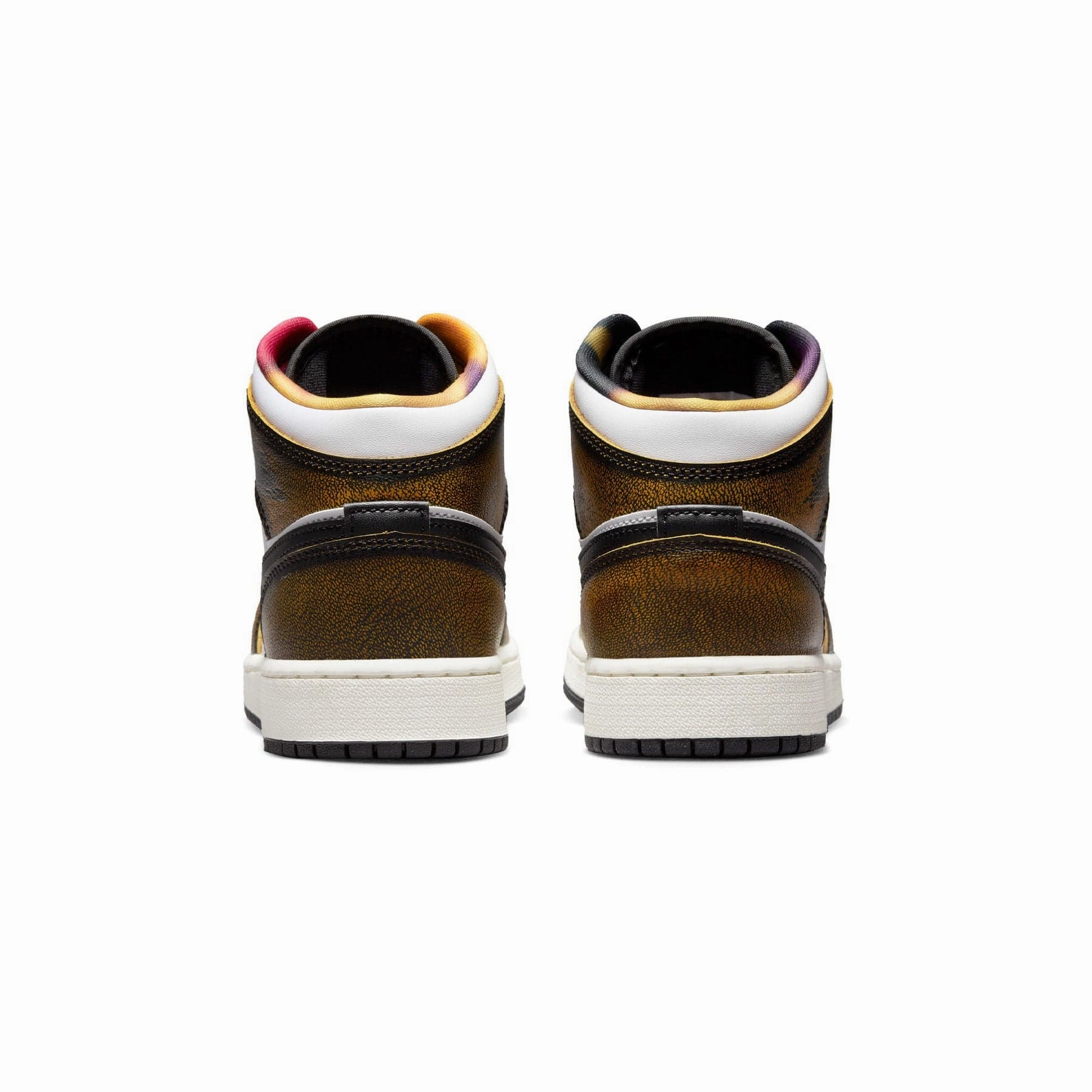 Air Jordan 1 Mid SE GS 'Wear-Away - Taxi' Air Jordan 1 classic sneakers