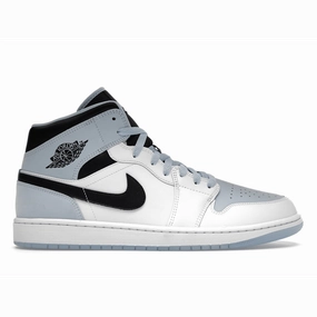 Air Jordan 1 Mid SE Ice Blue Black Air Jordan 1 Mid sneakers with bold retro vibes