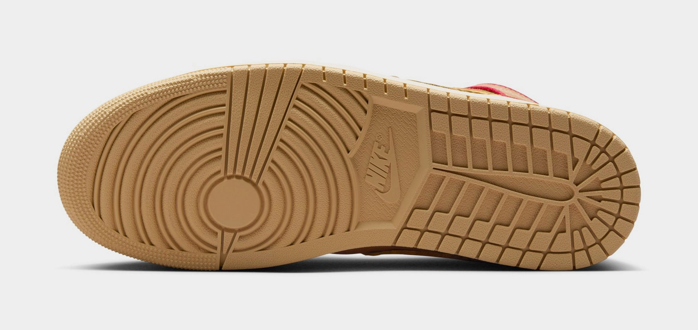 Air Jordan 1 Mid SE Mens Basketball Shoes (Flax/University Gold/Sesame/ Coconut Milk) Air Jordan 1 original design shoes