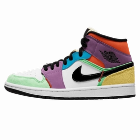 Air Jordan 1 Mid SE Multi-Colour (W) Air Jordan 1 Mid versatile shoes for daily wear
