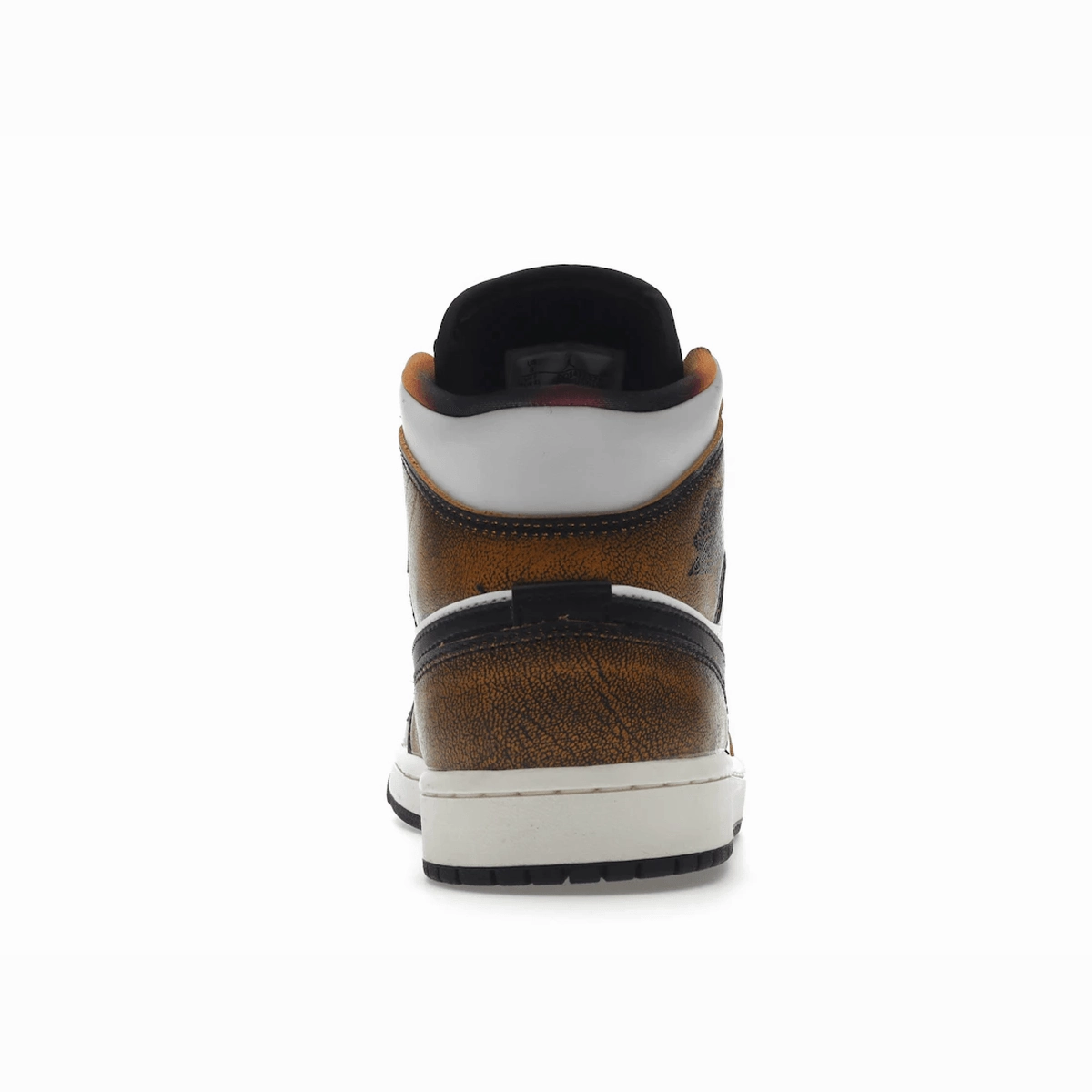 Air Jordan 1 Mid SE Orange Wear Away Air Jordan 1 Mid retro sneakers