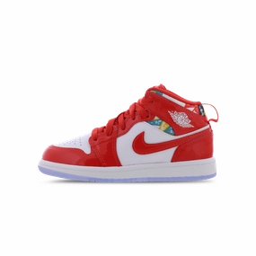 Air Jordan 1 Mid SE PS 'Barcelona Sweater' Air Jordan 1 Mid versatile shoes for daily wear
