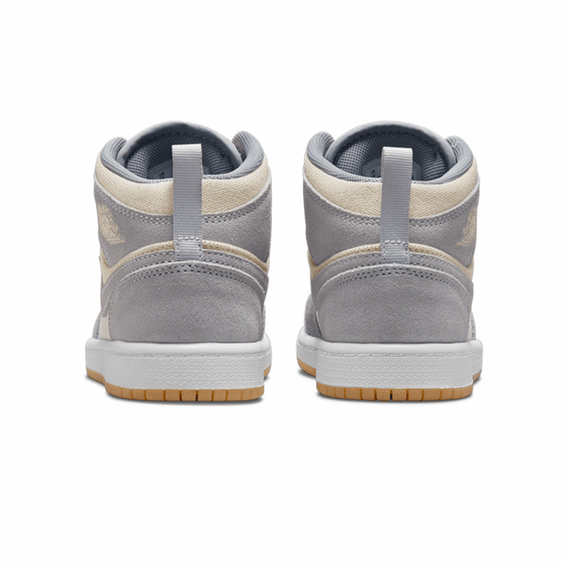 Air Jordan 1 Mid SE PS 'Coconut Milk Particle Grey' Air Jordan 1 Mid streetwear shoes