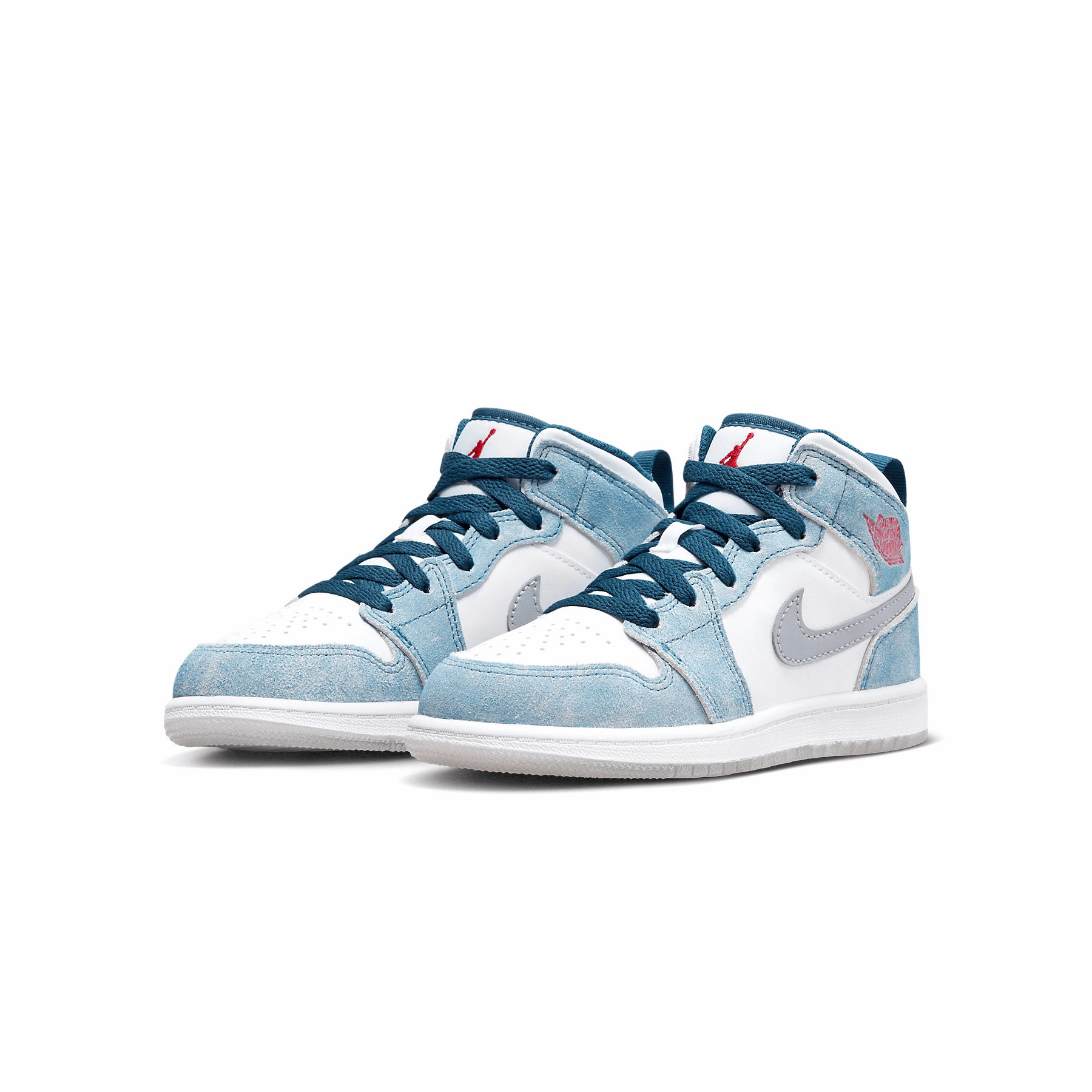Air Jordan 1 Mid SE PS 'French Blue' Air Jordan 1 Mid streetwear shoes