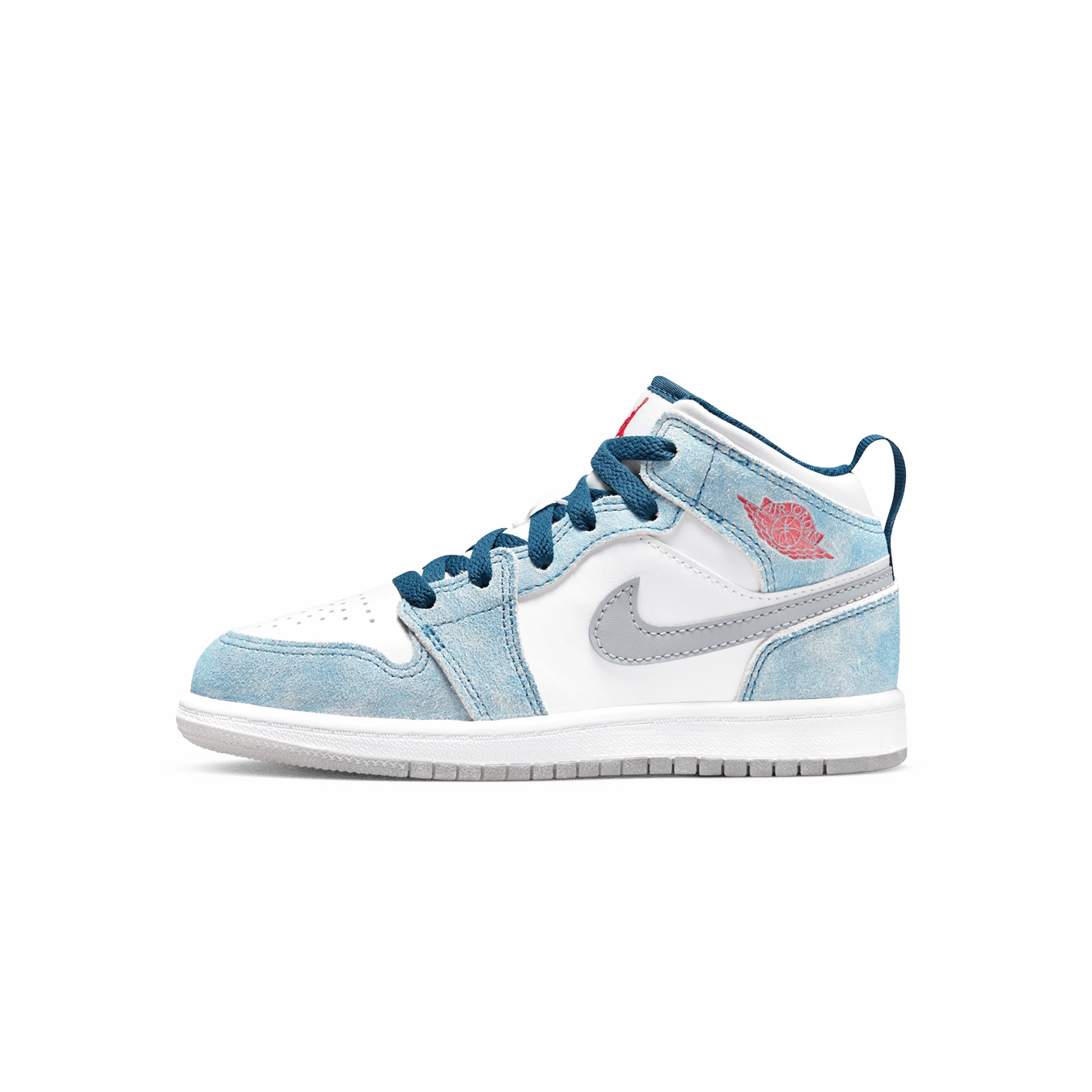Air Jordan 1 Mid SE PS 'French Blue' Air Jordan 1 Mid versatile shoes for daily wear