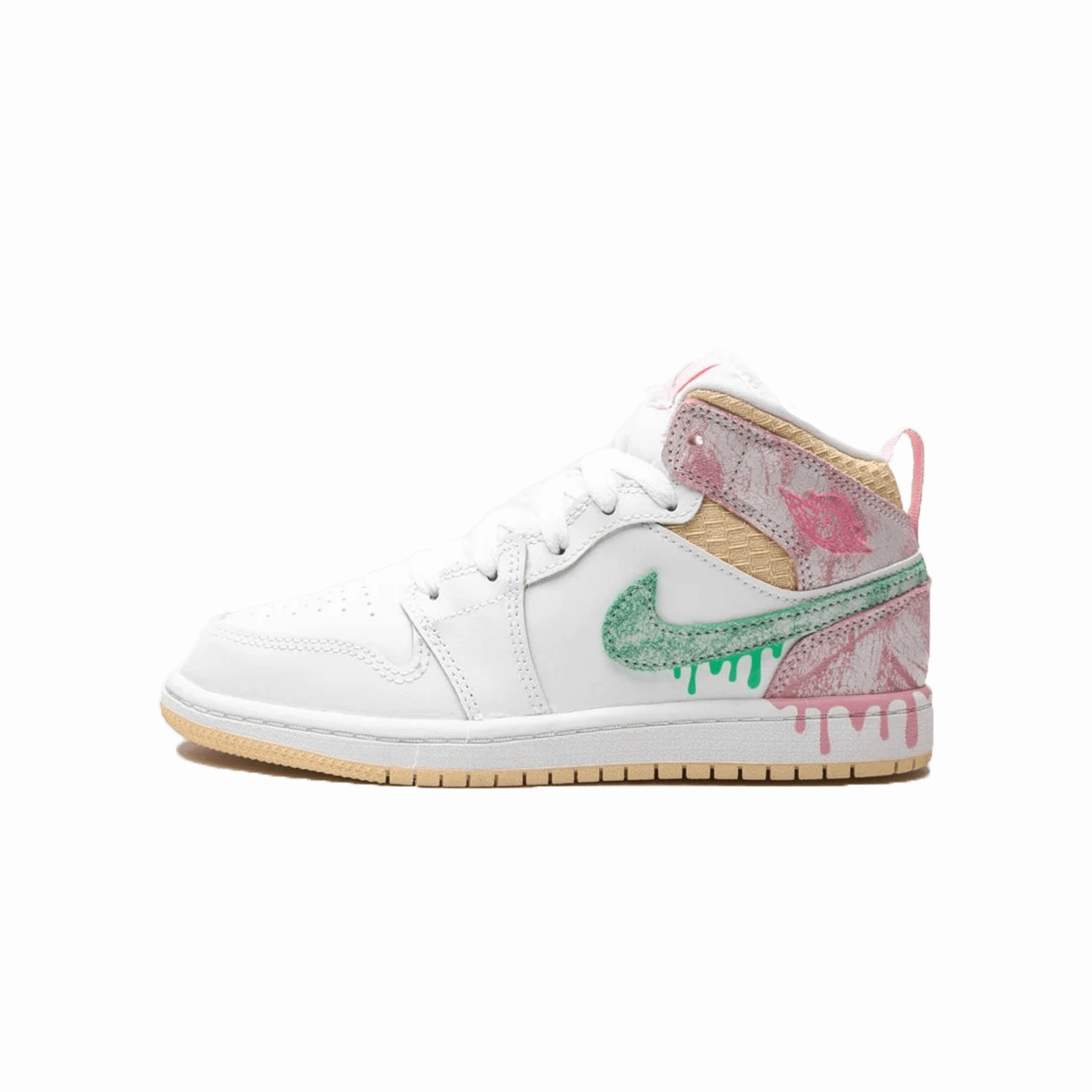 Air Jordan 1 Mid SE PS 'Ice Cream' Air Jordan 1 timeless sneakers for Jordan fans