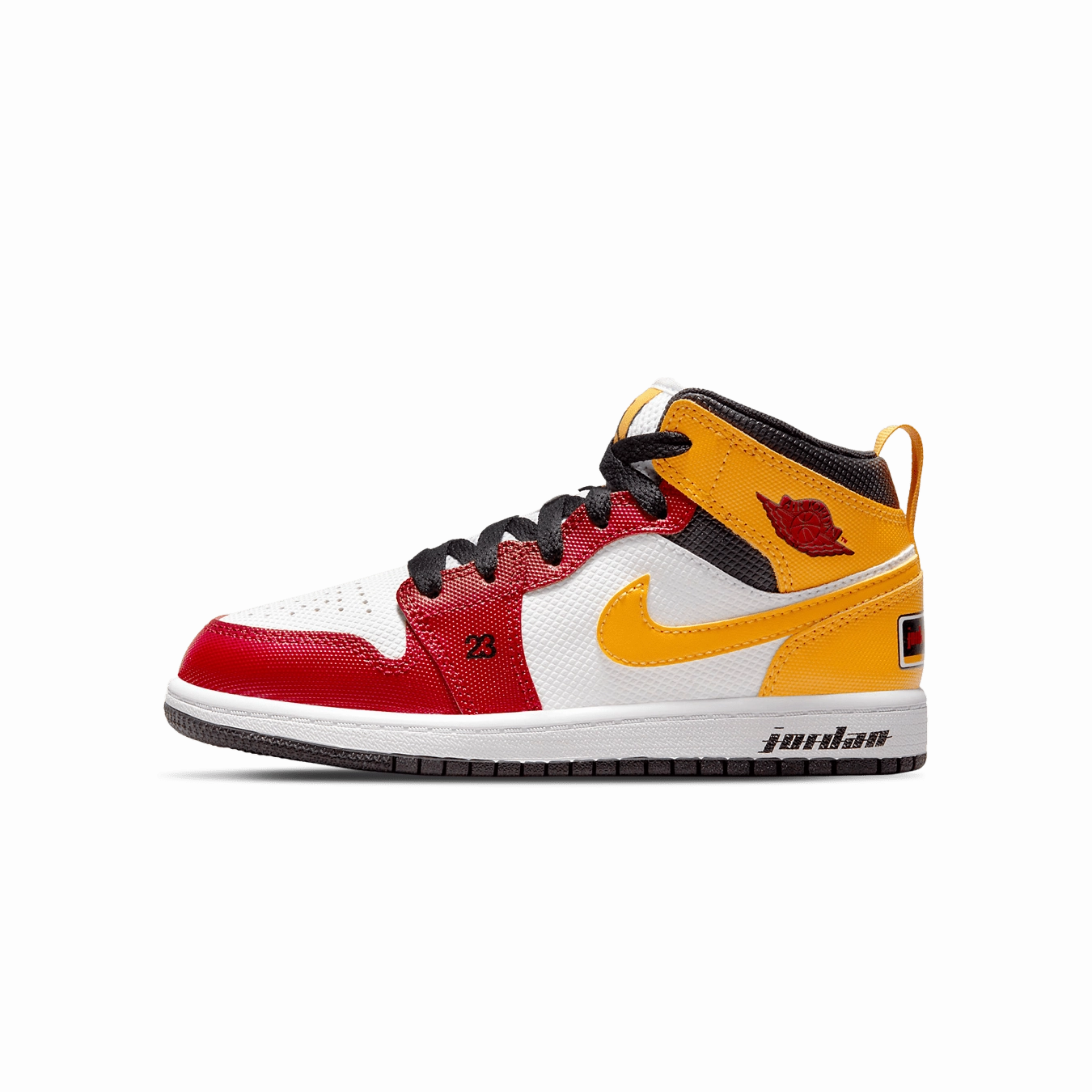 Air Jordan 1 Mid SE PS 'Motorsport' Air Jordan 1 sneakers with heritage court style