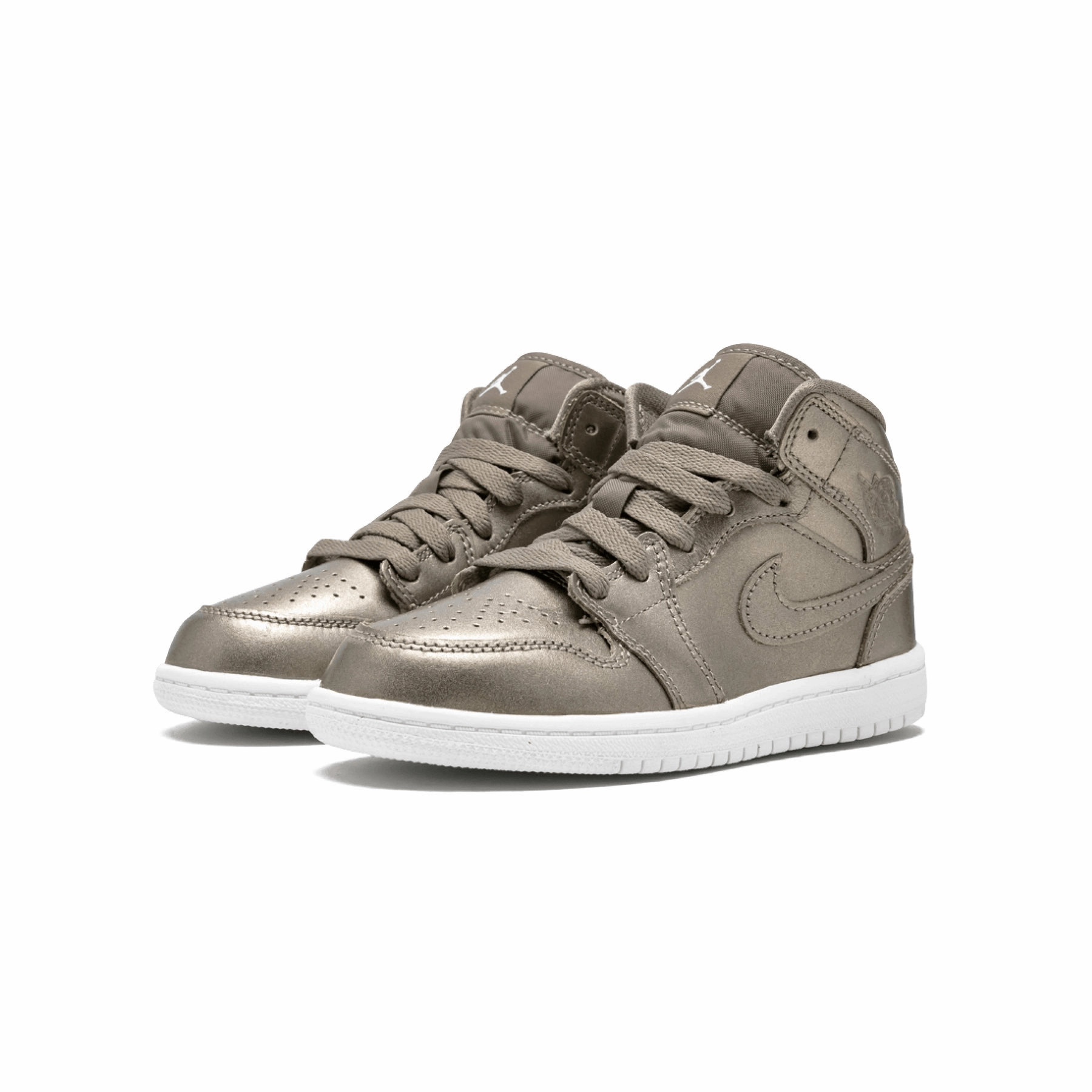 Air Jordan 1 Mid SE PS 'Sepia Stone' Air Jordan 1 Mid streetwear shoes