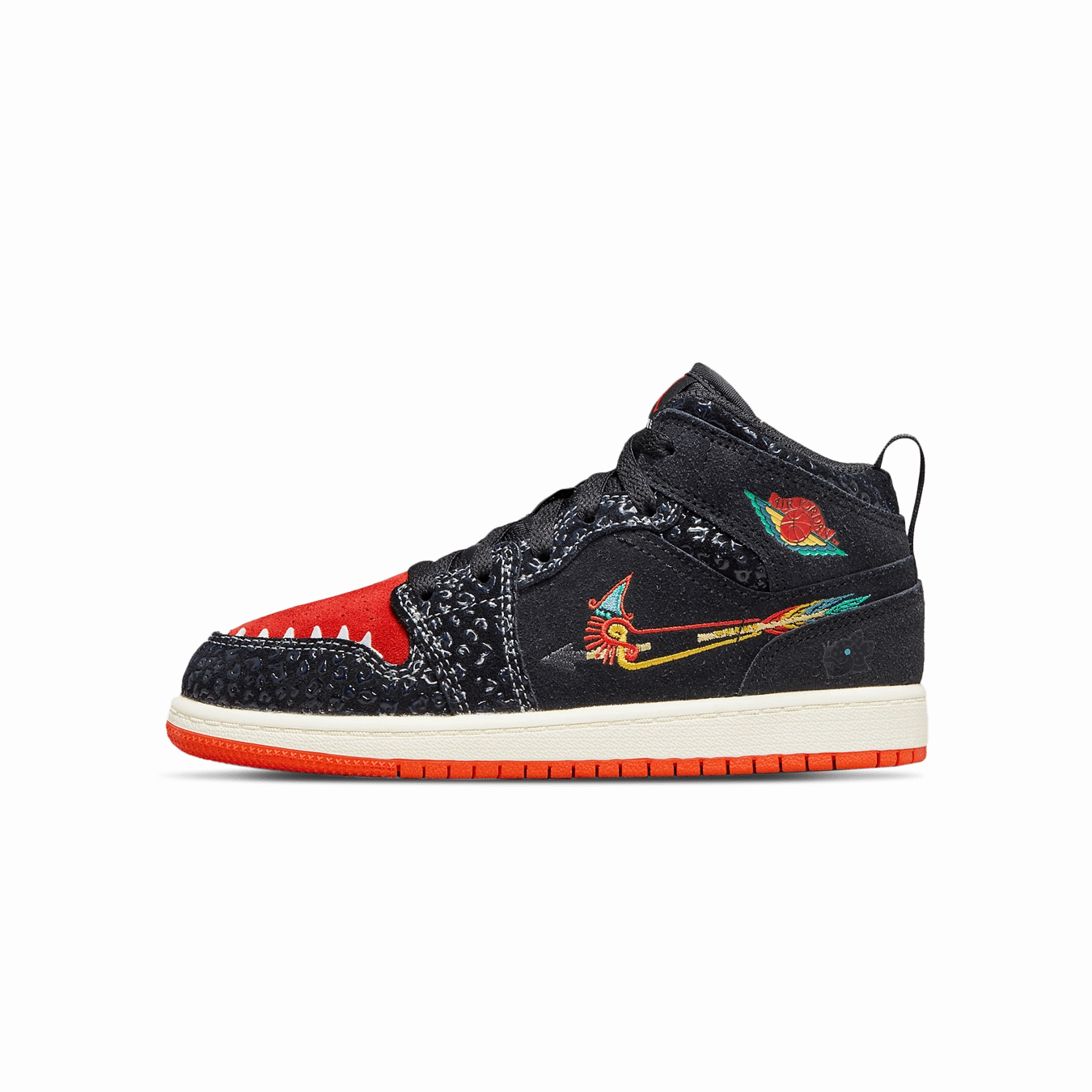 Air Jordan 1 Mid SE PS 'SiEMPRE Familia' Air Jordan 1 sneakers with heritage court style