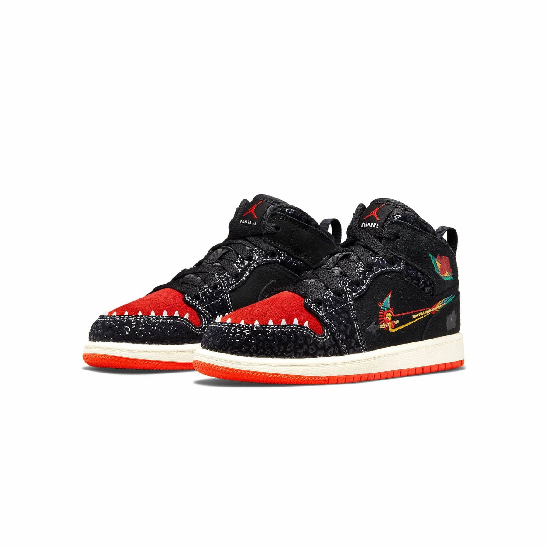 Air Jordan 1 Mid SE PS 'SiEMPRE Familia' Air Jordan 1 classic sneakers