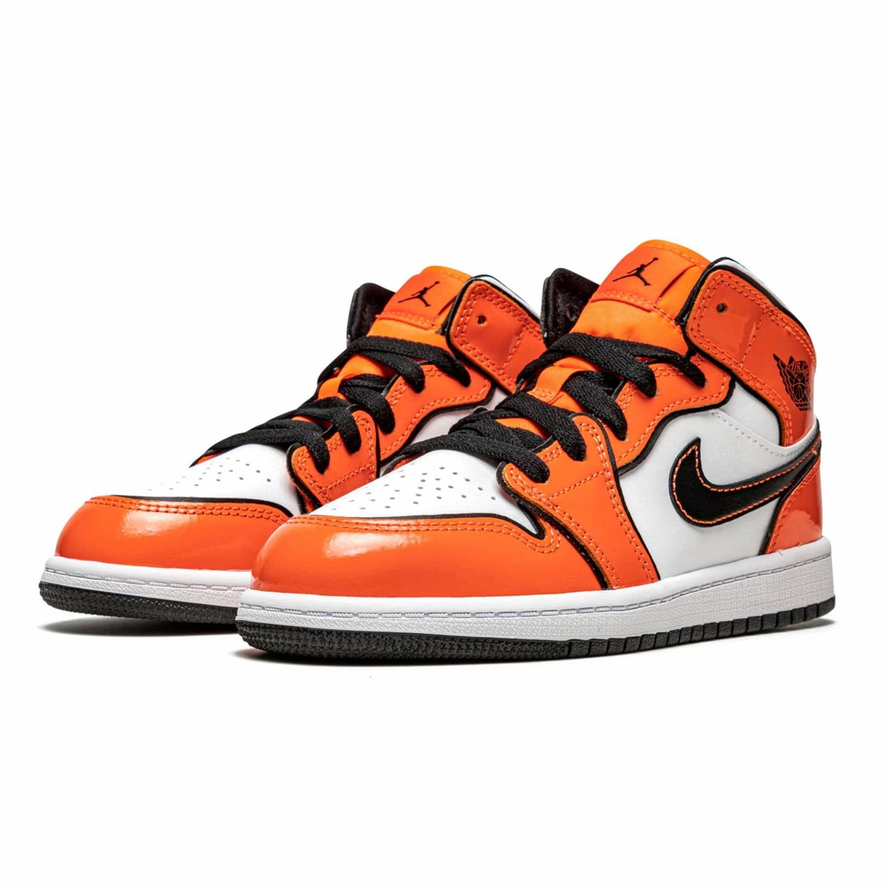 Air Jordan 1 Mid SE PS 'Turf Orange' Air Jordan 1 Mid streetwear shoes