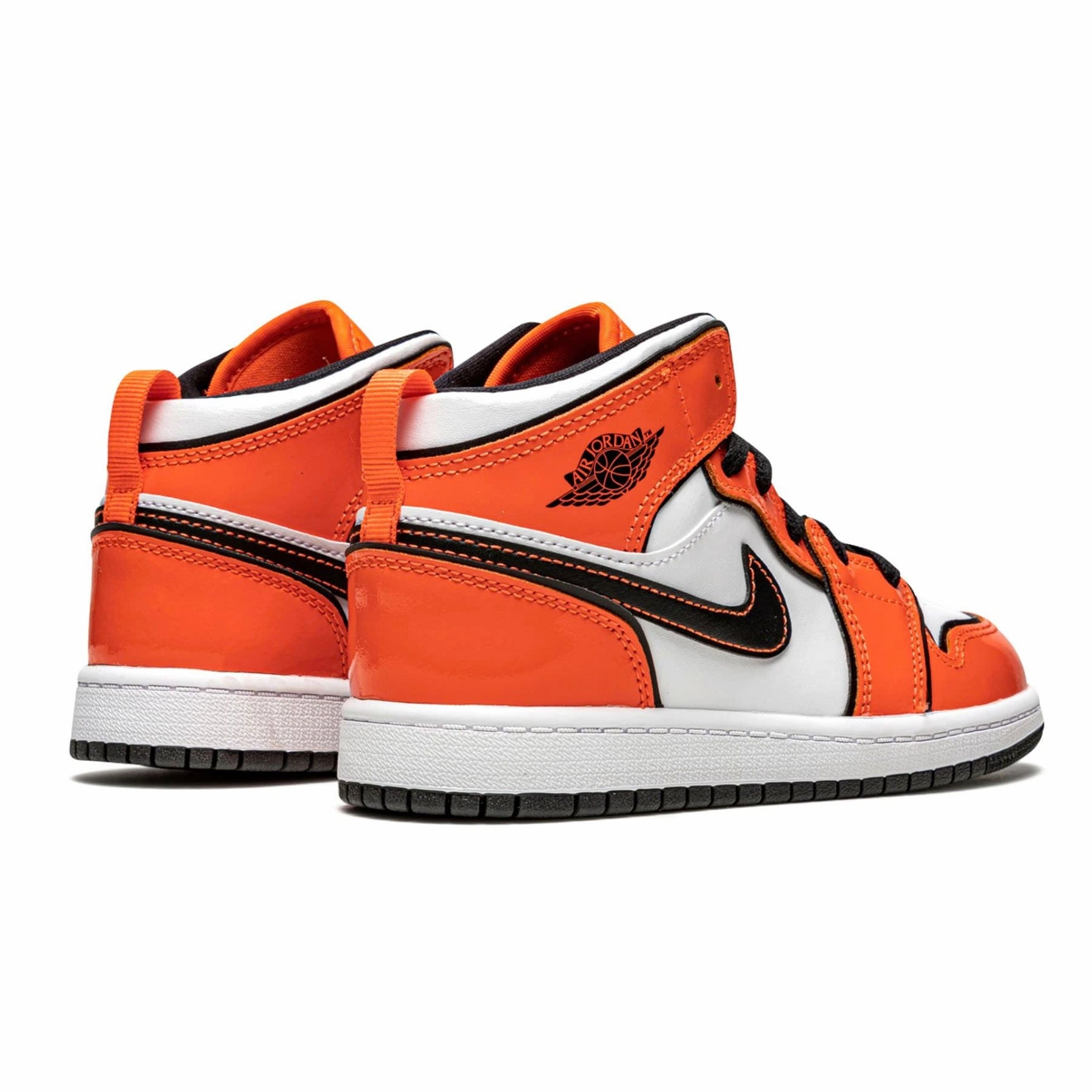Air Jordan 1 Mid SE PS 'Turf Orange' Air Jordan 1 Mid streetwear shoes